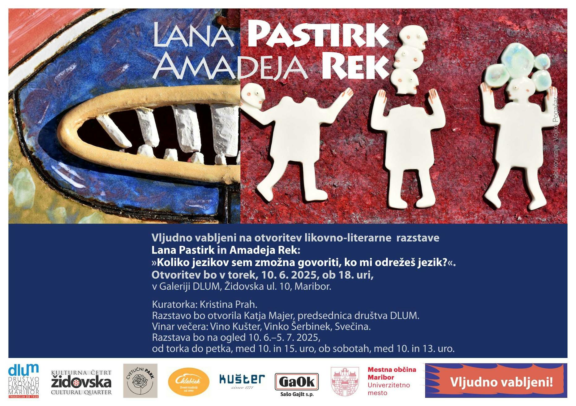 Lana Pastirk in Amadeja Rek: »Koliko jezikov sem zmožna govoriti, ko mi odrežeš jezik?«